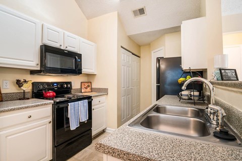 Sink With Faucet at Cedar Springs Apartments, Raleigh, NC, 27609